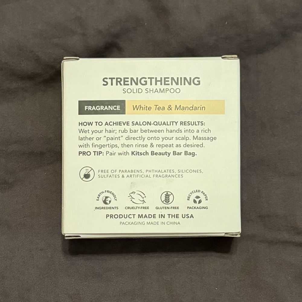 Kitsch Rice Water Protein Solid Strengthening Shampoo/Heatless Curling Set - NIB - Picture 3 of 8